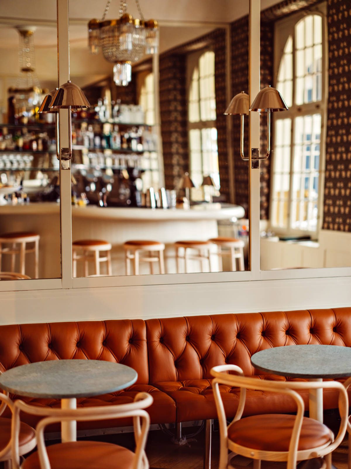 The Belvi Salon bar